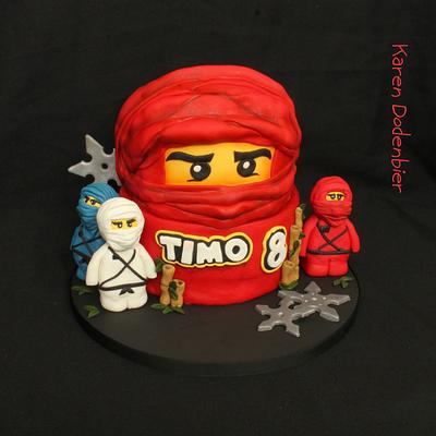 NinjaGo - Cake by Karen Dodenbier