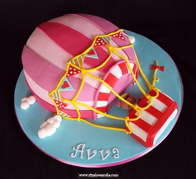 Hot Air Balloon cake - Cake by Ritsa Demetriadou