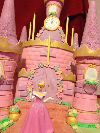 princess castle cake - Cake by emma
