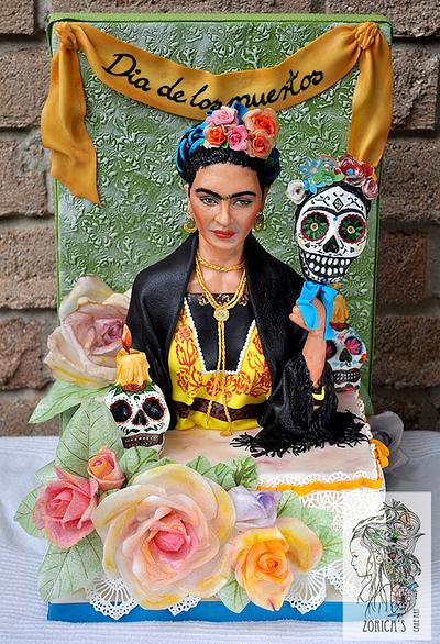 Frida Kahlo cake - Cake by Hajnalka Mayor