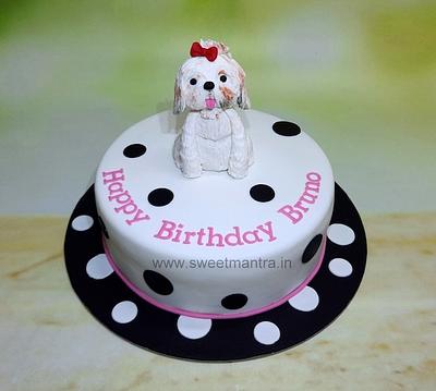 Dog cake - Cake by Sweet Mantra Homemade Customized Cakes Pune