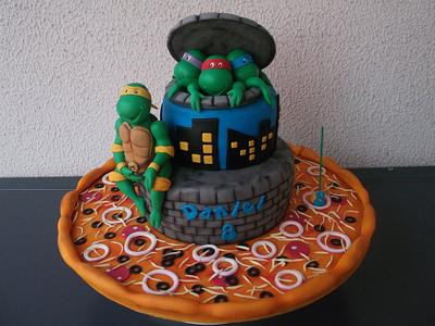 "Bolo Tartarugas Ninjas" - Cake by Alexsandra Caldeira