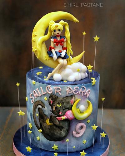 Sailor Moon Cake - Cake by Sihirli Pastane