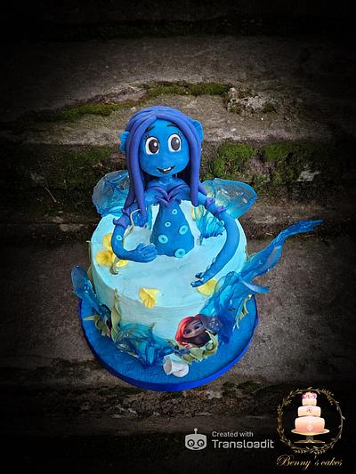 Teenager kraken - Cake by Benny's cakes