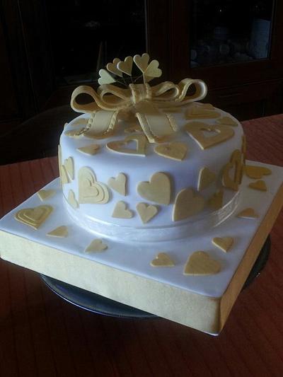 MY FIRST WEDDING CAKE - Cake by FRANCESCA