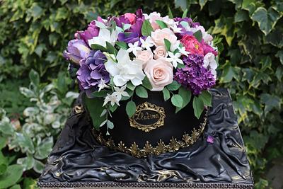 Box of flowers - Cake by LadyZcakes