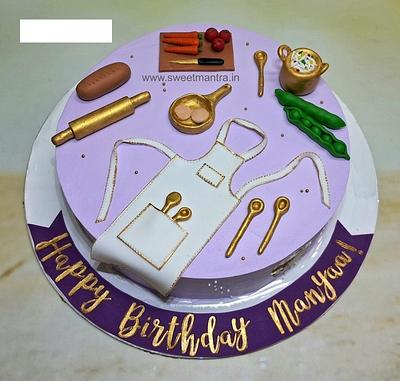 Cooking cake for girlfriend - Cake by Sweet Mantra Homemade Customized Cakes Pune