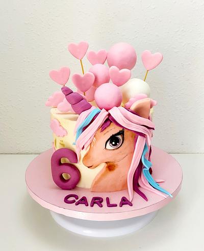 TARTA UNICORNIO CARLA - Cake by Camelia