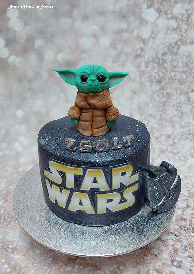 Baby Yoda Cake - Cake by Anna's World of Sweets 
