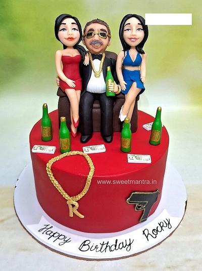 Customised cake for DON birthday - Cake by Sweet Mantra Homemade Customized Cakes Pune