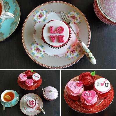 Valentine's day cupcakes - Cake by Klis Cakery