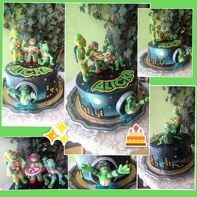 Teenage mutant ninja turtles - Cake by luhli