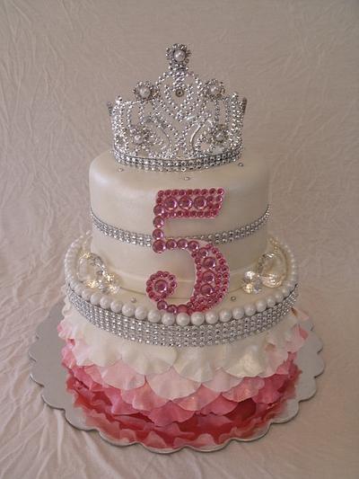Pink Princess Bling - Cake by DGoettsche13