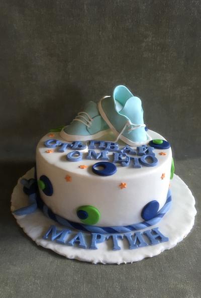 First baby step - Cake by Doroty