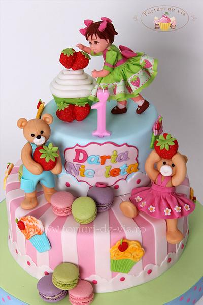 First anniversary - Cake by Viorica Dinu