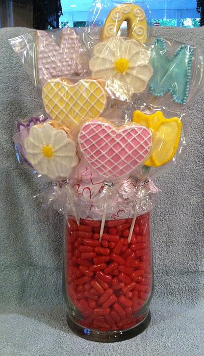 Mother's Day Cookie Bouquet - Cake by sassy1021
