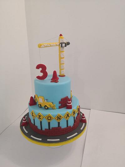 Construction machines cake - Cake by Ruth - Gatoandcake