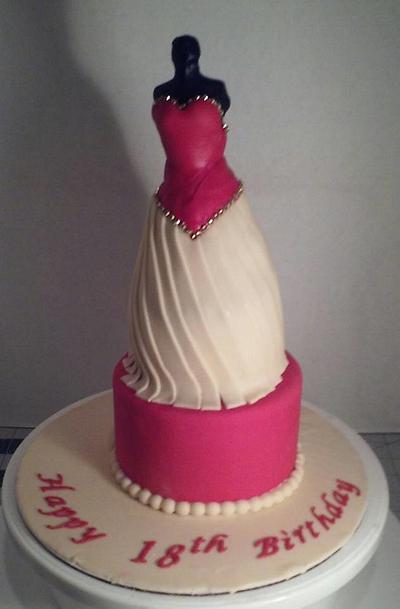 Dress Cake - Cake by givethemcake