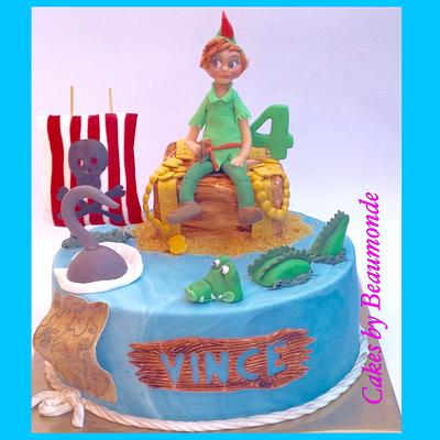 Peter Pan cake - Cake by Cakes by Beaumonde