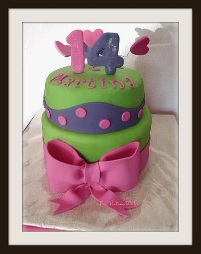Birthday Cake - Cake by Andrea - La Ventana Dulce