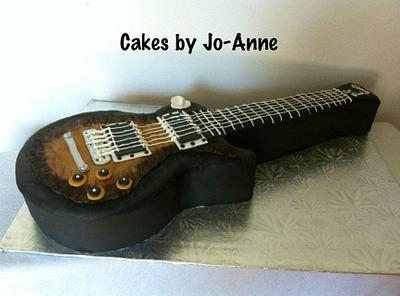 Electric Guitar - Cake by Cakes by Jo-Anne