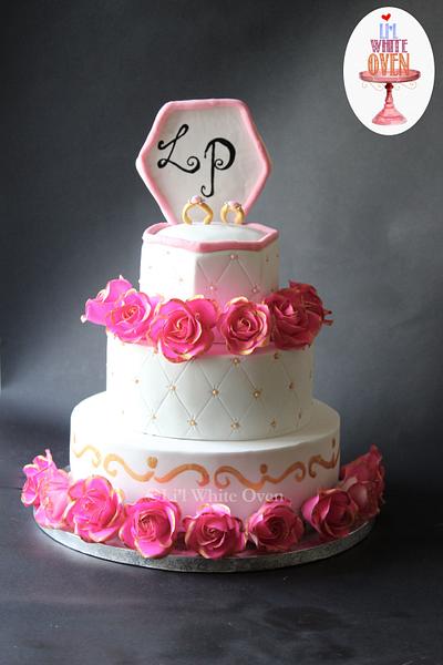 Engagement Cake - Cake by Gauri Kekre