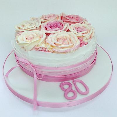 Roses Cake - Cake by Claire Lawrence