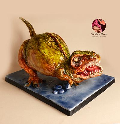 Dinosaur Cake   - Cake by Sanchita Nath Shasmal