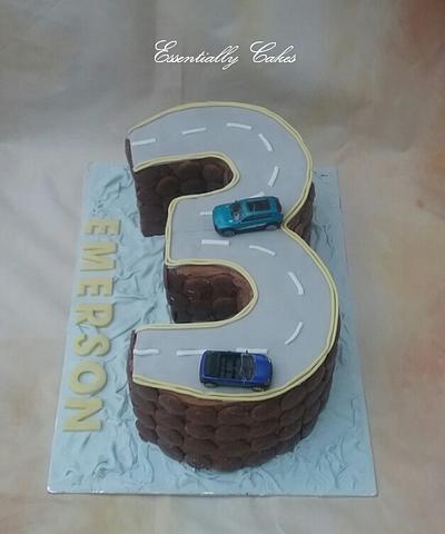 Mad about cars - Cake by Essentially Cakes
