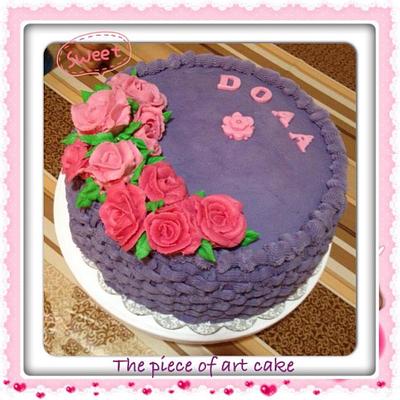 Basket wave cake  - Cake by Roshyaly