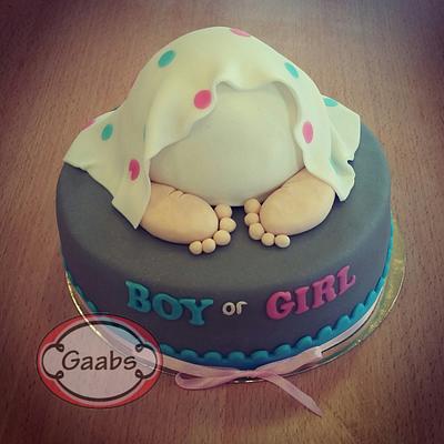 baby bum cake - Cake by Gaabs