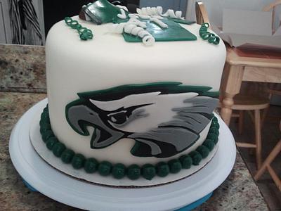 Philadelphia Eagles - Cake by TAINAKITCHEN