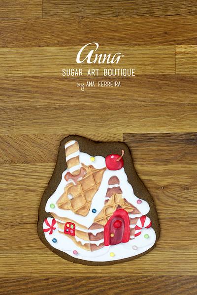 Day 7 | 12 Days of Cookies Advent Calendar 2019 - Cake by Anna Sugar Art Boutique