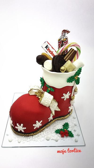 Xmas 3d cake - Cake by My little cakes
