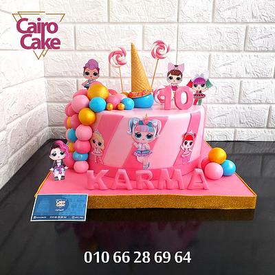 Lol Surprise Cake - Cake by Ahmed - Cairo Cake احلى تورتة