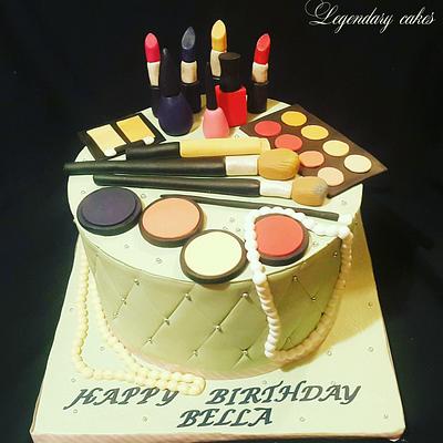 Makeup cake  - Cake by Occasions Cakes