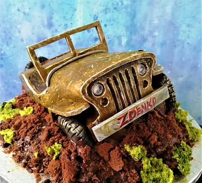 3d Jeep Willys - Cake by Torty Zeiko