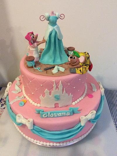 Cinderella cake - Cake by claudia borges