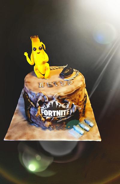 Fortnite Cake - Cake by Gena