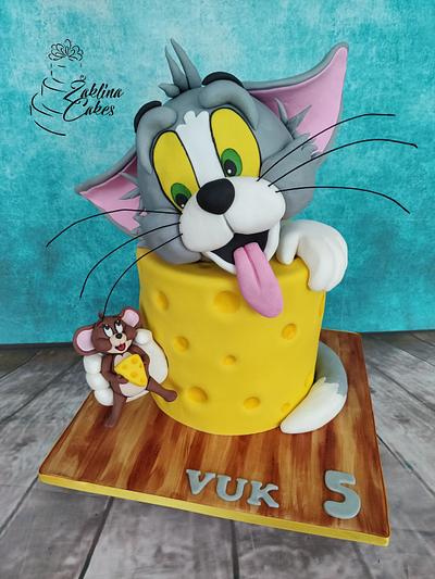 Tom and Jerry - Cake by Zaklina