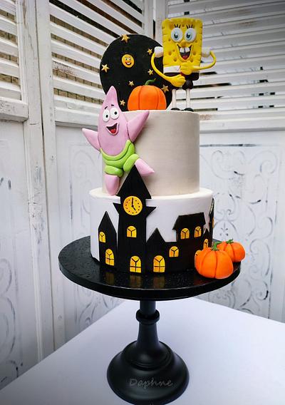 Sponge Bob and Halloween - Cake by Daphne