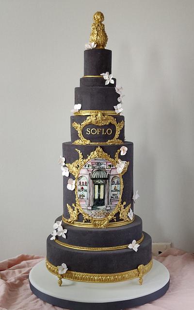 Modern wedding cake - Cake by Anna Astashkina