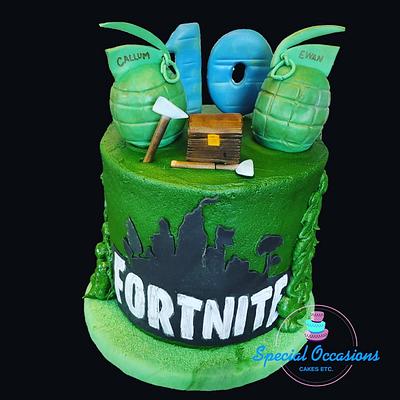 Fort nite in Buttercream  - Cake by Special Occasions - Cakes, Etc
