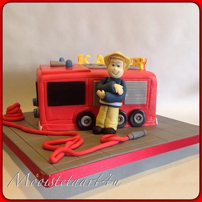 Fireman Sam... - Cake by Mooistetaart4u - Amanda Schreuder