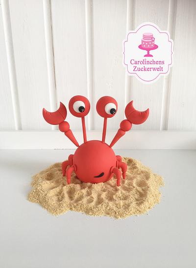 🦀 Fondant Crab 🦀 - Cake by Carolinchens Zuckerwelt 