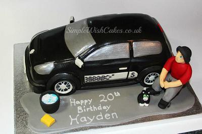One boy and his Clio  - Cake by Stef and Carla (Simple Wish Cakes)