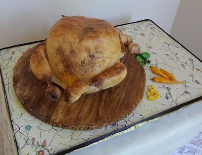 Chubby Chicken! - Cake by Fifi's Cakes