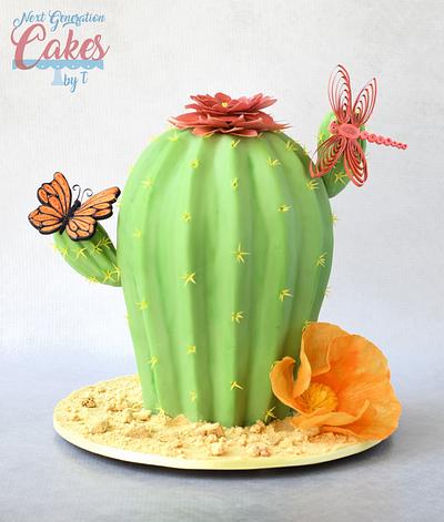 Desert Spring - Cake by Teresa Davidson