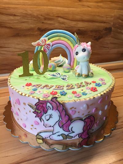 Unicorn - Cake by malinkajana