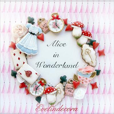 Alice in Wonderland cookies - Cake by Evelindecora